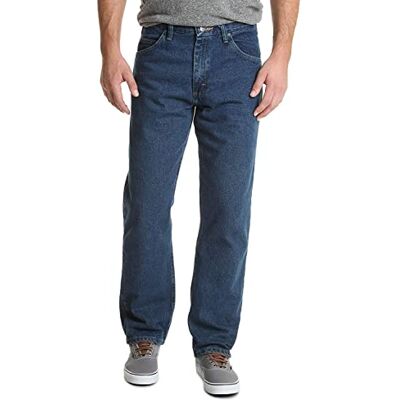 ZM200SD Wrangler Mężczyźni Classic 5-Pocket Regular Fit Flex Jean, Ciemne dekatyzowanie, 30W / 36L ZM200SD Wrangler Mężczyźni Classic 5-Pocket Regular Fit Flex Jean, Ciemne dekatyzowanie, 30W / 36L