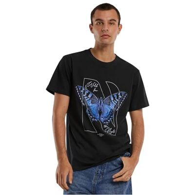MT2721-00007-0058 Mister Tee Męski Wild for The Night Tee XS Black, czarny, XS MT2721-00007-0058 Mister Tee Męski Wild for The Night Tee XS Black, czarny, XS