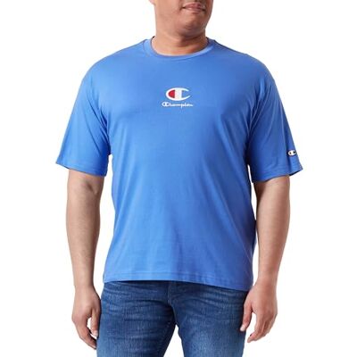 219847 Champion Legacy Icons Plus S/S Crewneck T-Shirt, Niebieski Dżinsy, M Męski SS24, Niebieski Dżinsy, M 219847 Champion Legacy Icons Plus S/S Crewneck T-Shirt, Niebieski Dżinsy, M Męski SS24, Niebieski Dżinsy, M