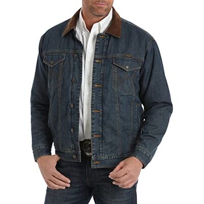 74265CD-472-XXL Wrangler Męska kurtka dżinsowa, Indygo, XXL 74265CD-472-XXL Wrangler Męska kurtka dżinsowa, Indygo, XXL