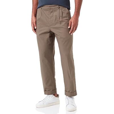 553999 Seidensticker Studio Chino Regular Fit Łatwe prasowanie Spodnie chinosy Długie Unisex Mieszanka bawełny, ciemnozielony, 52 553999 Seidensticker Studio Chino Regular Fit Łatwe prasowanie Spodnie chinosy Długie Unisex Mieszanka bawełny, ciemnozielony, 52