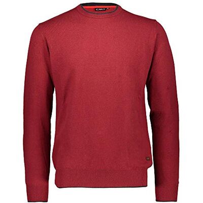 7H27451 CMP Męski sweter z dzianiny w kolorze Lana czerwony Merlot 56 7H27451 CMP Męski sweter z dzianiny w kolorze Lana czerwony Merlot 56