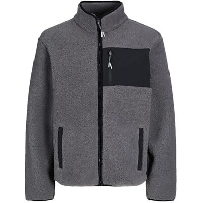 12279290-4779973 JACK & JONES Męska kurtka polarowa Jjthatcher, Castlerock, L, castlerock, L 12279290-4779973 JACK & JONES Męska kurtka polarowa Jjthatcher, Castlerock, L, castlerock, L