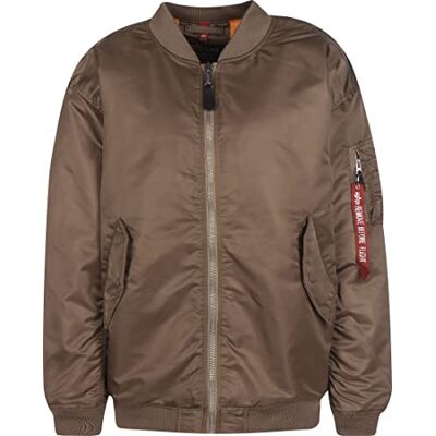 108010-183 Alpha Industries MA-1 Core Wmn Bomber Jacket dla mężczyzn Taupe 108010-183 Alpha Industries MA-1 Core Wmn Bomber Jacket dla mężczyzn Taupe