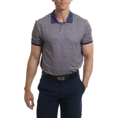 UPTS2394_NAVY_2XL Under Par Koszulka polo Mężczyźni Printed Golf Pro Quality Polo Shirt (1 w zestawie), 2394 Granatowy, XXL UPTS2394_NAVY_2XL Under Par Koszulka polo Mężczyźni Printed Golf Pro Quality Polo Shirt (1 w zestawie), 2394 Granatowy, XXL
