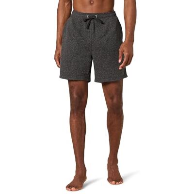 AEM20268F23_Charcoal Heather Amazon Essentials Męskie lekkie francuskie spodenki frotte (dostępne w dużych i wysokich), grafitowe wrzosowe, XS AEM20268F23_Charcoal Heather Amazon Essentials Męskie lekkie francuskie spodenki frotte (dostępne w dużych i wysokich), grafitowe wrzosowe, XS