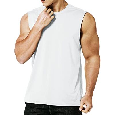 (H12)-NAVY-S MEETYOO Tank Top Mężczyźni, ramię Koszulki Sportowa koszulka bez rękawów Podkoszulka Fitness bez rękawów Tshirt do biegania Jogging Siłownia (H12)-NAVY-S MEETYOO Tank Top Mężczyźni, ramię Koszulki Sportowa koszulka bez rękawów Podkoszulka Fitness bez rękawów Tshirt do biegania Jogging Siłownia
