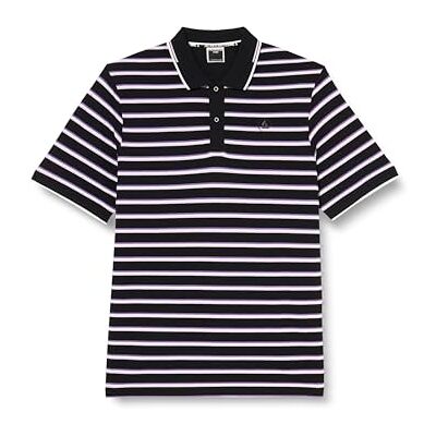 12254958 Jack & Jones JCOHASS AOP Polo, czarny, L 12254958 Jack & Jones JCOHASS AOP Polo, czarny, L