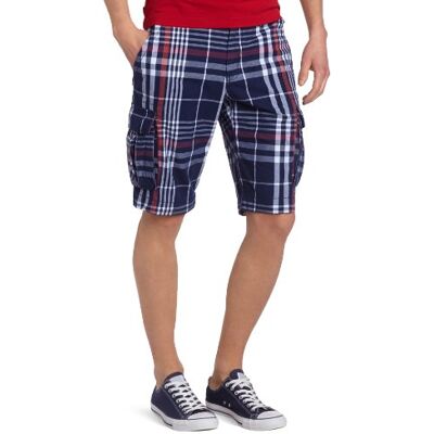 JOHN CRG SHORT LARRY PLAID CHK Tommy Hilfiger Szorty męskie, Niebieski (403 Midnight), 33 JOHN CRG SHORT LARRY PLAID CHK Tommy Hilfiger Szorty męskie, Niebieski (403 Midnight), 33