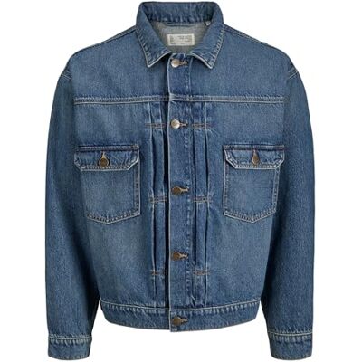 12283761-4830678 JACK & JONES Jjimiles kurtka Sq 439 Noos, Blue Denim, x_s 12283761-4830678 JACK & JONES Jjimiles kurtka Sq 439 Noos, Blue Denim, x_s