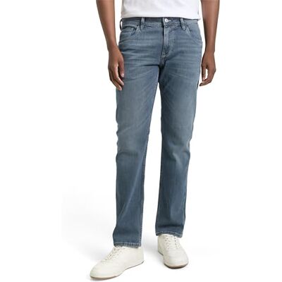 1045758 Tom Tailor Denim Męskie dżinsy TTAEDAN Straight, 10162 – Mid Stone Blue Grey Denim, 34W / 34L 1045758 Tom Tailor Denim Męskie dżinsy TTAEDAN Straight, 10162 – Mid Stone Blue Grey Denim, 34W / 34L