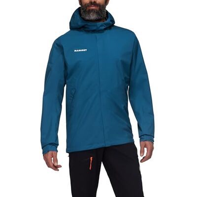 1010-30611 Mammut Męska kurtka hardshellowa, z serii Alto, S, niebieska, kurtka z kapturem, kurtka funkcyjna, z DRYtechnology 2 L, Deep Ice, S 1010-30611 Mammut Męska kurtka hardshellowa, z serii Alto, S, niebieska, kurtka z kapturem, kurtka funkcyjna, z DRYtechnology 2 L, Deep Ice, S