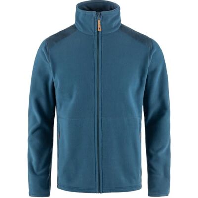 F81765 FJALLRAVEN 81765-534 Sten Fleece M męska długa koszulka indygo, niebieski, rozmiar S F81765 FJALLRAVEN 81765-534 Sten Fleece M męska długa koszulka indygo, niebieski, rozmiar S
