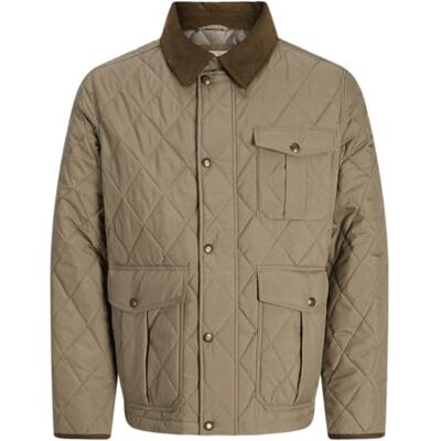 12283810-4833114 JACK & JONES Męska kurtka pikowana Jprblubryan, Brindle, xx_l, beż, xx_l 12283810-4833114 JACK & JONES Męska kurtka pikowana Jprblubryan, Brindle, xx_l, beż, xx_l