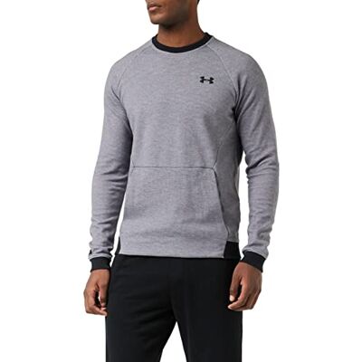 1329712-035-Large Under Armour męski niestoppable 2X dzianina załoga rozgrzewana góra, stal/czarny (035), duży 1329712-035-Large Under Armour męski niestoppable 2X dzianina załoga rozgrzewana góra, stal/czarny (035), duży