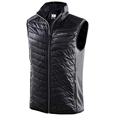 BCR334025-BK-S Black Crevice Męska kamizelka bez rękawów czarny czarny S BCR334025-BK-S Black Crevice Męska kamizelka bez rękawów czarny czarny S