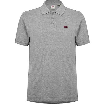 35883-0004 Levi's LEVIS HM POLO MEDIUM GREY HEATHER T-Shirt Mężczyźni, Medium Grey Heather, XL 35883-0004 Levi's LEVIS HM POLO MEDIUM GREY HEATHER T-Shirt Mężczyźni, Medium Grey Heather, XL