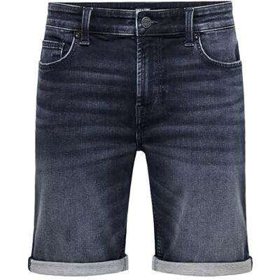 22030025 ONSPLY Jog DBD 0025 ANA DNM szorty NOOS, niebieski (Dark Blue Denim), XL 22030025 ONSPLY Jog DBD 0025 ANA DNM szorty NOOS, niebieski (Dark Blue Denim), XL