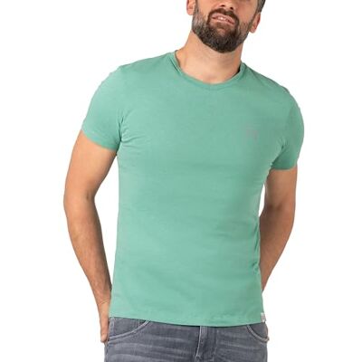 22-10244-10-6111 Timezone Męski T-Shirt Color Block, zielony, L 22-10244-10-6111 Timezone Męski T-Shirt Color Block, zielony, L