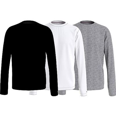 UM0UM03022 Tommy Hilfiger Mężczyźni 3P Ls Bluzka, Wielokolorowy, L UM0UM03022 Tommy Hilfiger Mężczyźni 3P Ls Bluzka, Wielokolorowy, L