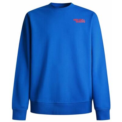 RM5800001 Red Bull Racing X Pepe Jeans Męska bluza REFLECT LOGO CREW, niebieska (ELECTRIC BLUE), XS, Niebieski (elektryczny niebieski), XS RM5800001 Red Bull Racing X Pepe Jeans Męska bluza REFLECT LOGO CREW, niebieska (ELECTRIC BLUE), XS, Niebieski (elektryczny niebieski), XS