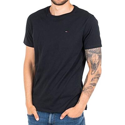 DM0DM04411-078 Tommy Jeans Original Jersey Koszulka, Black 078, L DM0DM04411-078 Tommy Jeans Original Jersey Koszulka, Black 078, L