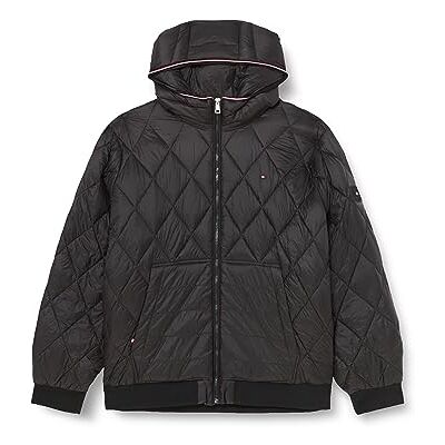 MW0MW34090 Tommy Hilfiger Męska kołdra Bt-Mix Rcl Kurtka z kapturem b tkana, Czarny, XXL MW0MW34090 Tommy Hilfiger Męska kołdra Bt-Mix Rcl Kurtka z kapturem b tkana, Czarny, XXL