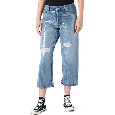 JSANK85SDR 7 For All Mankind Dżinsy damskie, średni niebieski, 24W JSANK85SDR 7 For All Mankind Dżinsy damskie, średni niebieski, 24W