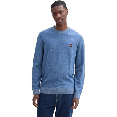1044570 TOM TAILOR Sweter męski, 36914 Midsummer Blue Multicolor, 3XL 1044570 TOM TAILOR Sweter męski, 36914 Midsummer Blue Multicolor, 3XL