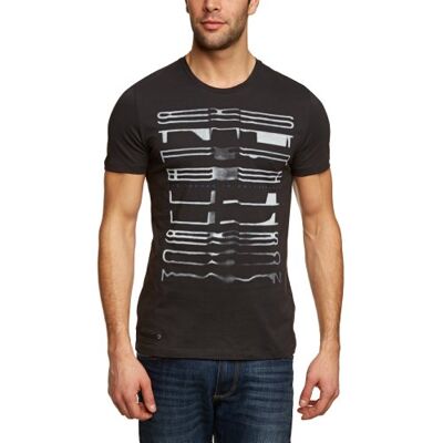 11002052 / 1131220 Strellson Premium męski T-shirt Slim Fit 11002052/1131220, czarny (111), 56 11002052 / 1131220 Strellson Premium męski T-shirt Slim Fit 11002052/1131220, czarny (111), 56