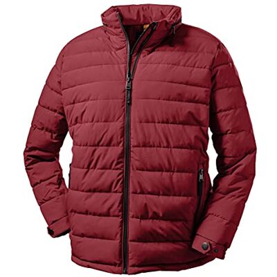 36002-000 STOY Męska kurtka Mn Quilted Jckt A o wyglądzie puchu, z chowanym kapturem czerwony czerwony (Deep Red) 5XL Große Größen Tall 36002-000 STOY Męska kurtka Mn Quilted Jckt A o wyglądzie puchu, z chowanym kapturem czerwony czerwony (Deep Red) 5XL Große Größen Tall