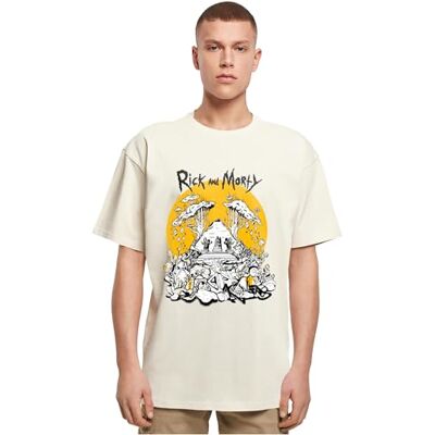 MP502972 Merchcode Męski T-shirt piaskowy, XXL MP502972 Merchcode Męski T-shirt piaskowy, XXL