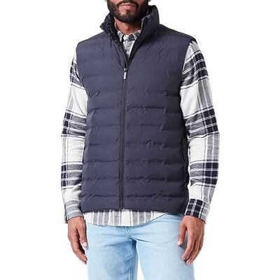 16089396 SELETED HOMME Męska kamizelka SLHBARRY Quilted Gilet NOOS kamizelka, Sky Captain, S, sky captain, S 16089396 SELETED HOMME Męska kamizelka SLHBARRY Quilted Gilet NOOS kamizelka, Sky Captain, S, sky captain, S
