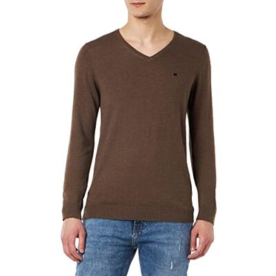 11515288D Teddy Smith Piko Recycled sweter męski, Brązowy lodowy Chiny, 3XL 11515288D Teddy Smith Piko Recycled sweter męski, Brązowy lodowy Chiny, 3XL