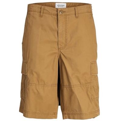 12253222 JACK & JONES Jpstcole Jjcampaign szorty cargo męskie, Otter, S 12253222 JACK & JONES Jpstcole Jjcampaign szorty cargo męskie, Otter, S