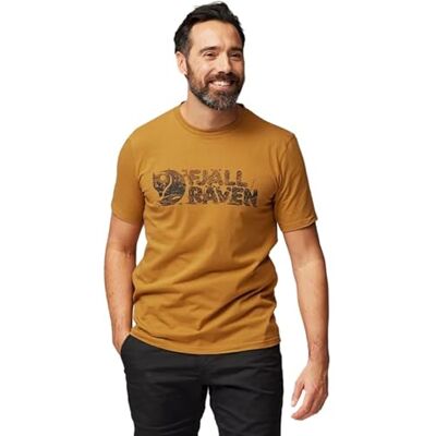 12600219-166 Fjällräven Lush Logo T-Shirt M T-Shirt męski Acorn rozmiar S, Acorn, S 12600219-166 Fjällräven Lush Logo T-Shirt M T-Shirt męski Acorn rozmiar S, Acorn, S
