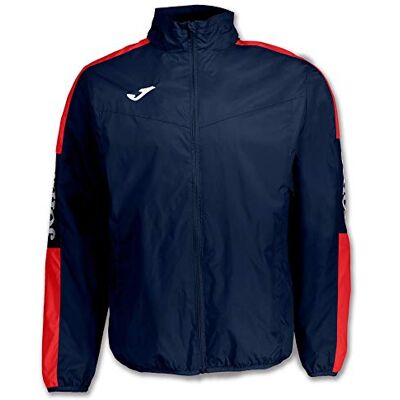 100689.306 Joma Męska kurtka przeciwdeszczowa niebieski granatowy/czerwony XS 100689.306 Joma Męska kurtka przeciwdeszczowa niebieski granatowy/czerwony XS