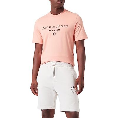 12242601 JACK & JONES Jpstwarrior męskie szorty dresowe, Moonbeam, XL 12242601 JACK & JONES Jpstwarrior męskie szorty dresowe, Moonbeam, XL
