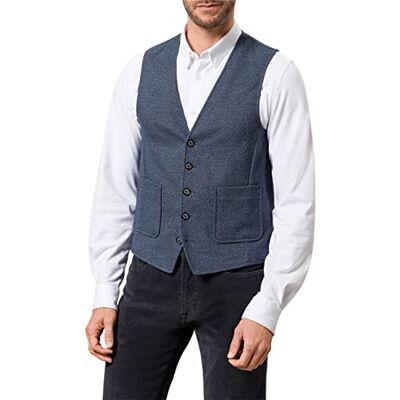 95342-000-34781-3450 Pierre Cardin Garnitur męski Getz Futureflex kamizelka, niebieski, 44 95342-000-34781-3450 Pierre Cardin Garnitur męski Getz Futureflex kamizelka, niebieski, 44