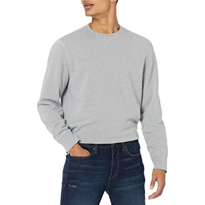 AE19018628-LHTGH-Medium Amazon Essentials Męska bluza z długim rękawem, lekka, francuska bluza frotte, z okrągłym dekoltem, jasnoszara wrzosowa, rozmiar M AE19018628-LHTGH-Medium Amazon Essentials Męska bluza z długim rękawem, lekka, francuska bluza frotte, z okrągłym dekoltem, jasnoszara wrzosowa, rozmiar M