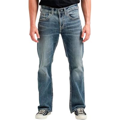 M33610LDS260 Silver Jeans Co. Craig Classic Fit Bootcut Męskie dżinsy, 40W x 34L M33610LDS260 Silver Jeans Co. Craig Classic Fit Bootcut Męskie dżinsy, 40W x 34L