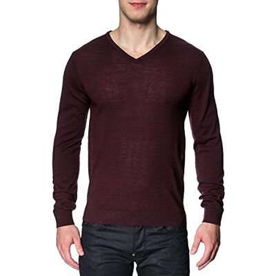 16028833-Winetasting SELECTED HOMME Męski sweter Tower merino dekolt w szpic NOOS ID 16028833-Winetasting SELECTED HOMME Męski sweter Tower merino dekolt w szpic NOOS ID