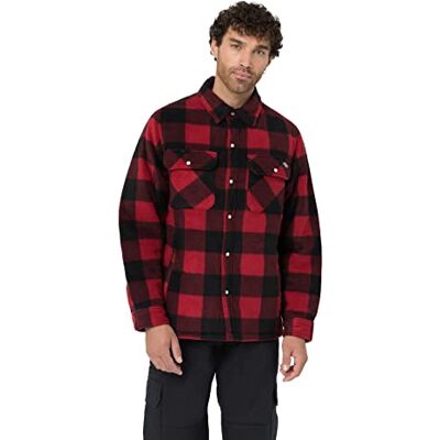 DK0A4XTARDX1 Dickies Męska koszulka Portland Outerwear, Czerwony, M DK0A4XTARDX1 Dickies Męska koszulka Portland Outerwear, Czerwony, M