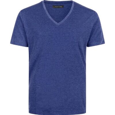 16021572 SELECTED HOMME T-Shirt V, Męski, Blau (Ink Blue Melange), XL, Blau (Ink Blue Melange), XL 16021572 SELECTED HOMME T-Shirt V, Męski, Blau (Ink Blue Melange), XL, Blau (Ink Blue Melange), XL