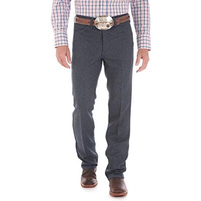 00082HUR Wrangler Wrancher Męskie dżinsowe dzwony, Heather blue, 33W / 30L 00082HUR Wrangler Wrancher Męskie dżinsowe dzwony, Heather blue, 33W / 30L