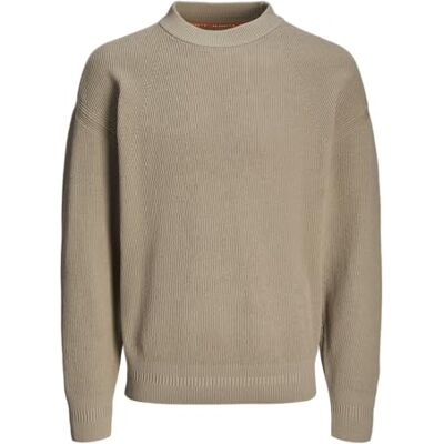 12260041 Jack & Jones Jcooutdoor Knit Mock Neck Sn, Crockery., XS 12260041 Jack & Jones Jcooutdoor Knit Mock Neck Sn, Crockery., XS