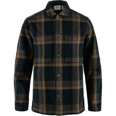 F12600226 FJALLRAVEN 12600226-555-265 pojedynczy flanelowy sweter M męski t-shirt ciemny granatowy brązowy rozmiar XXL, Dark Navy-Wood Brown, XXL F12600226 FJALLRAVEN 12600226-555-265 pojedynczy flanelowy sweter M męski t-shirt ciemny granatowy brązowy rozmiar XXL, Dark Navy-Wood Brown, XXL