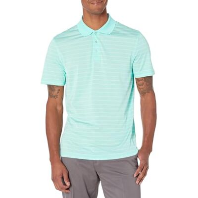 AE1811734_SUS Amazon Essentials Męska koszulka polo Slim-Fit Quick-Dry Golf, niebieski w paski, XL AE1811734_SUS Amazon Essentials Męska koszulka polo Slim-Fit Quick-Dry Golf, niebieski w paski, XL