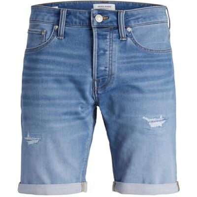 12249208 JACK & JONES Jjirick Jjicon szorty Ge 709 I.K Ss24 Sn, Blue Denim, XS 12249208 JACK & JONES Jjirick Jjicon szorty Ge 709 I.K Ss24 Sn, Blue Denim, XS