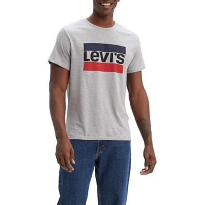 39636-0002 Levi's Mężczyźni Sportswear Logo Graphic T-Shirt, Grey, L 39636-0002 Levi's Mężczyźni Sportswear Logo Graphic T-Shirt, Grey, L